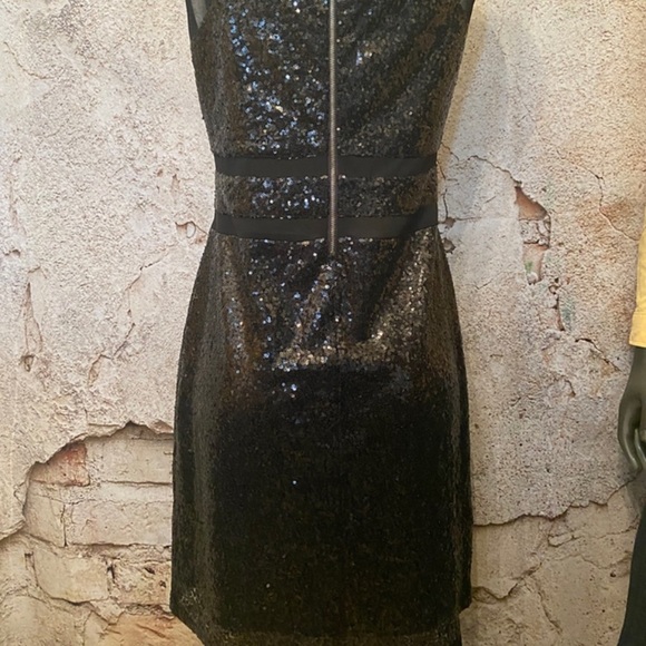 LUNA Black Sequin Dress - Picture 9 of 9